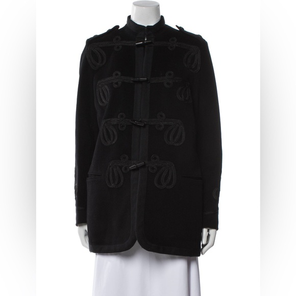 Polo Ralph Lauren Jackets & Blazers - Ralph Lauren Black Military Coat Women Size M